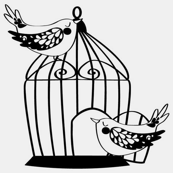 Tampon cage aux oiseaux