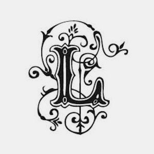 Arabeske-Alphabet-Stempel l