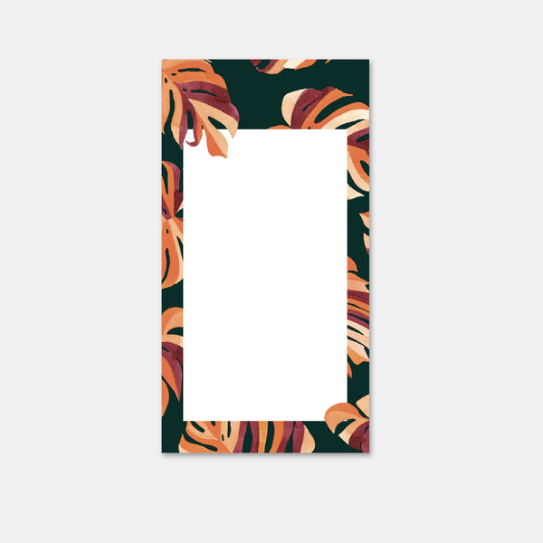 Monstera-Notizblock