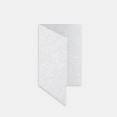 Carte pre pliee rectangulaire 170x230 metallisee crystal
