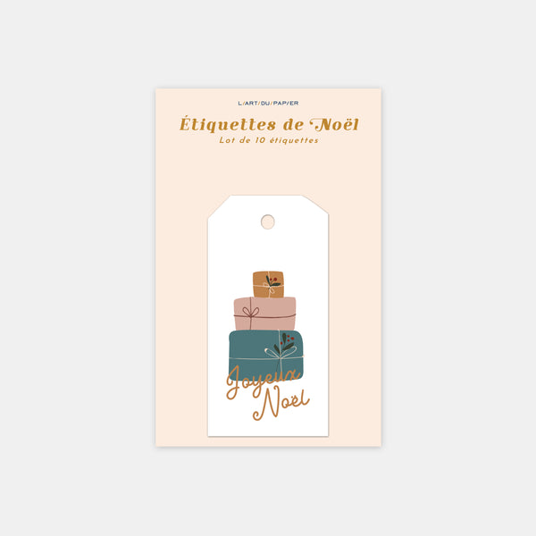 Les étiquettes du Père Noël - 10ex