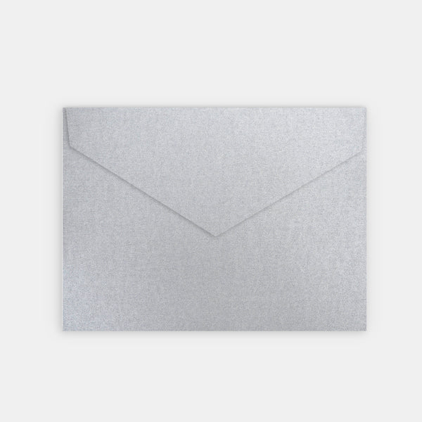 Envelope 120x180 mm silver metallic