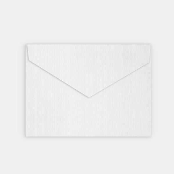 Enveloppe 120x180 mm vergé écru blanc naturel