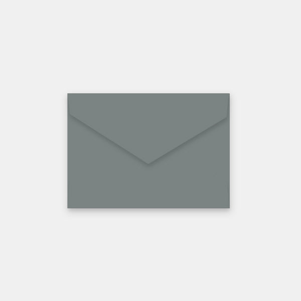 Envelope 90x140 mm pebble gray vellum