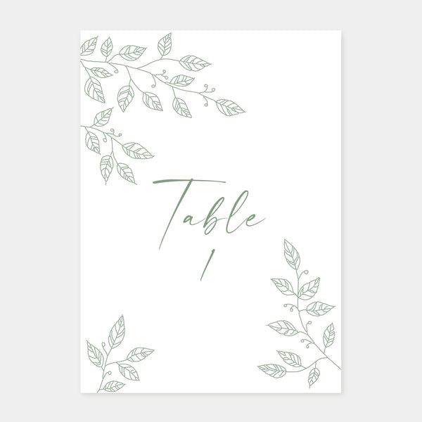 Foliage wedding table brand - 5ex