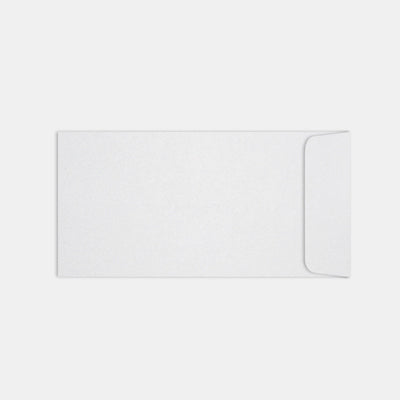 Pochette faire-part mariage 115x225 mm metallisee crystal