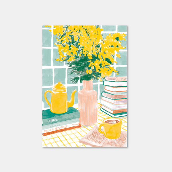A5 Mimosas-Notizbuch