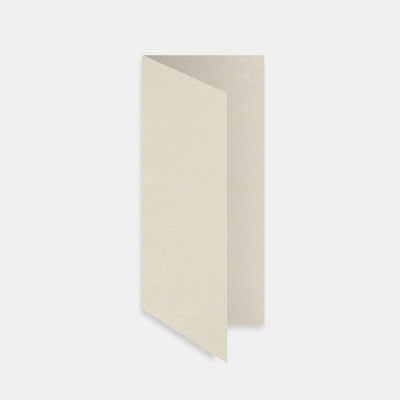 Carte pre pliee longue 210x210 metallisee quartz