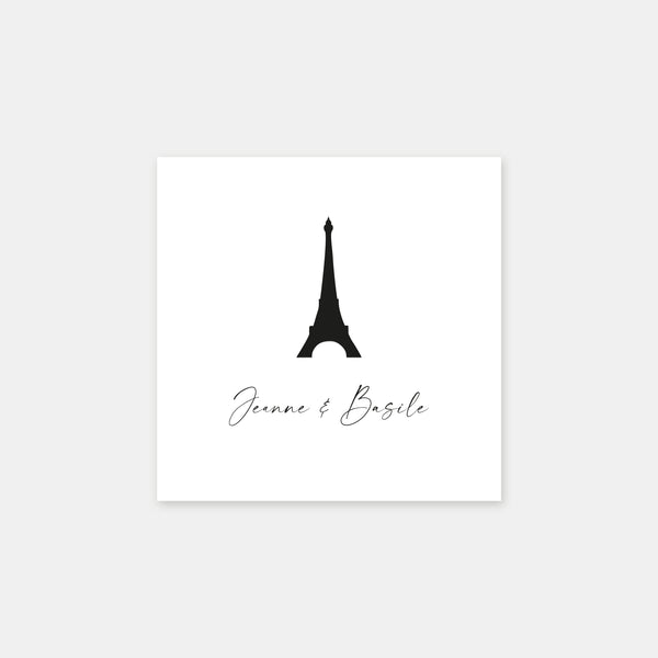 Tampon personnalisé toit de Paris
