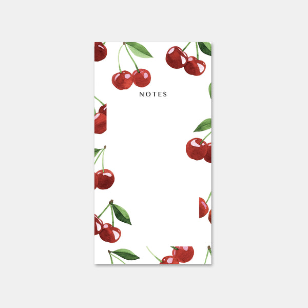Bloc notes Cerises