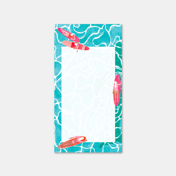 Notepad The surfers