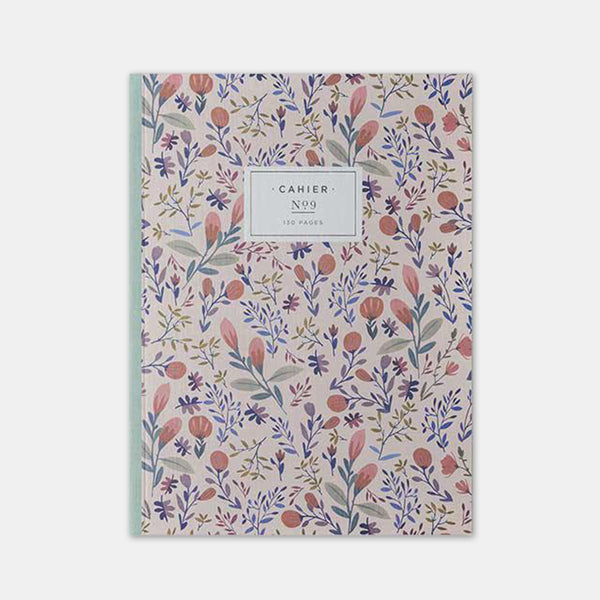 Cahier numéro 09 - Fleurs liberty