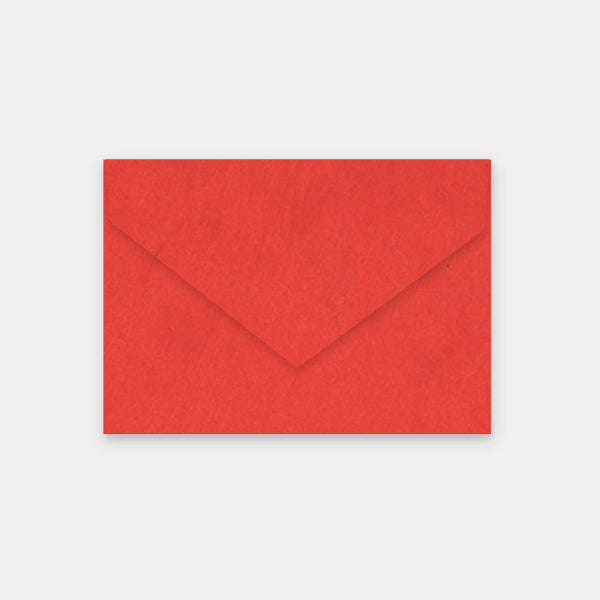Umschlag 114x162 mm rotes nepalesisches Papier