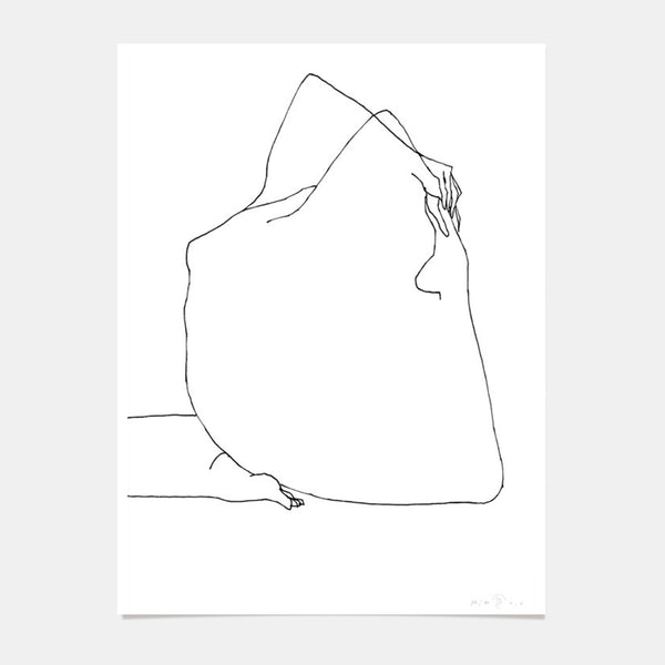 Limited Edition Art Print Woman Yoga - 01
